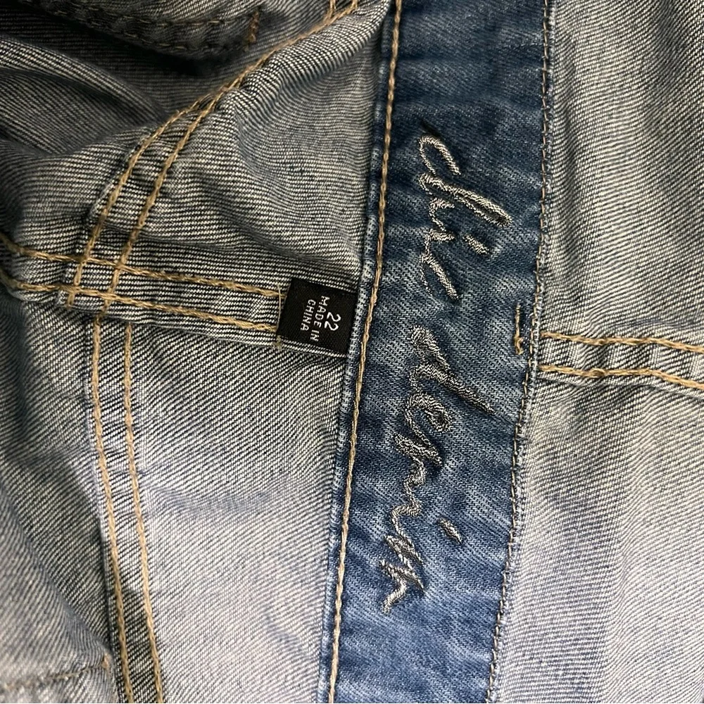 City Chic Denim Overalls with Pocket Detail Lot 7 - Picture 3 of 7